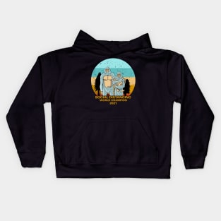 family big foot Kids Hoodie